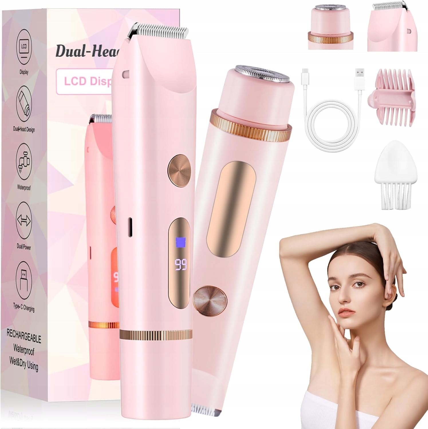 ELECTRIC SHAVER FOR WOMEN RAZOR EPILATOR WOMEN'S SHAVER