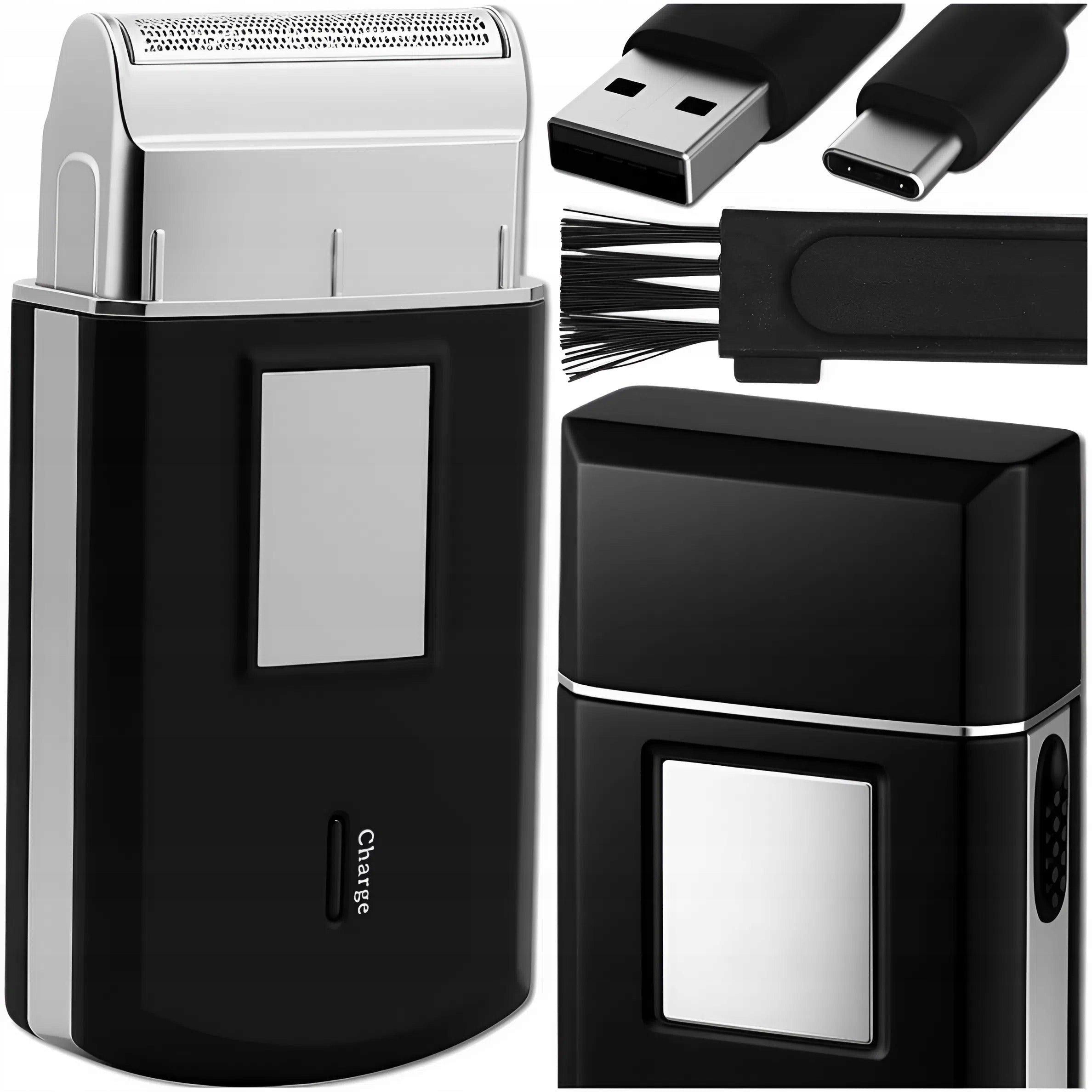 ELECTRIC SHAVER WIRELESS MEN'S TRAVEL SHAVER USB TRIMMER