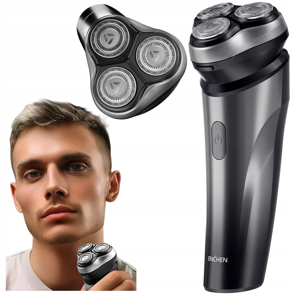 ELECTRIC SHAVER WITH TRIMMER ENCHEN BLACKSTONE Max RAZOR