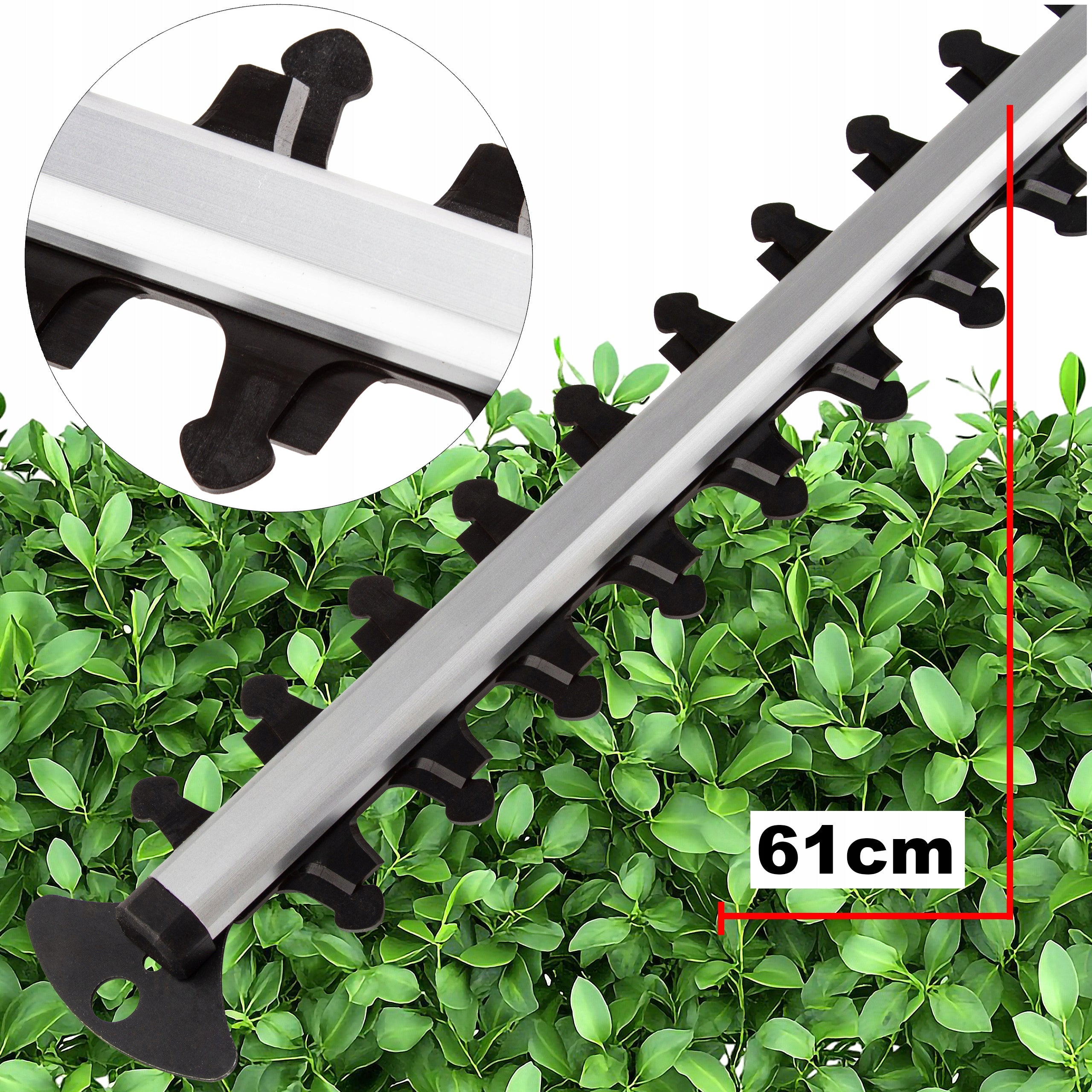 ELECTRIC SHEARS DEMON FOR HEDGE BUSHES 61cm 2700W SHARP Power supply electric from mains
