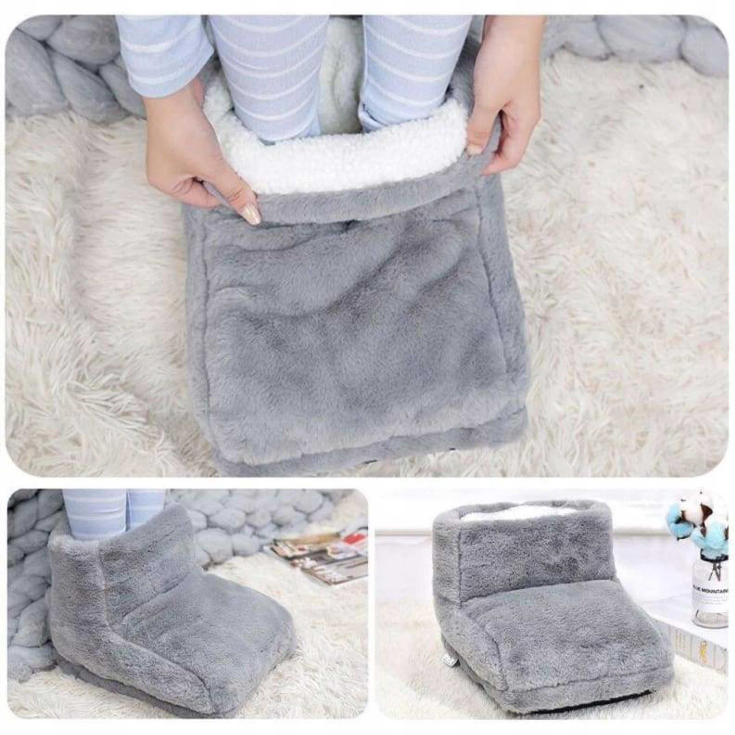 ELECTRIC SHOE LEG WARMER SOFT WARMER 4 LEVELS REMOTE CONTROL 24W Packaging status original
