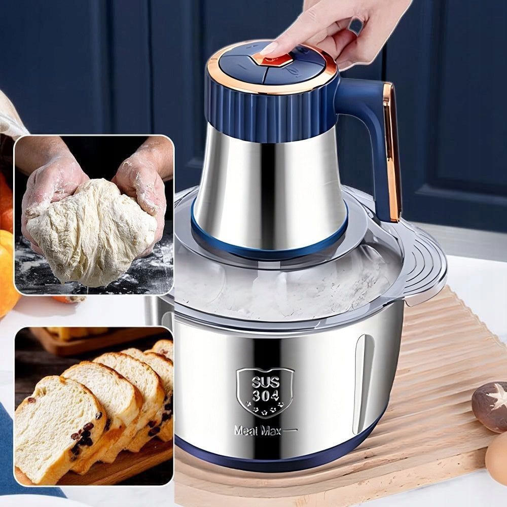 ELECTRIC SHREDDER FOR FRUIT VEGETABLE MEAT CHOPPER BLENDER BOWL 5L Brand Bedee