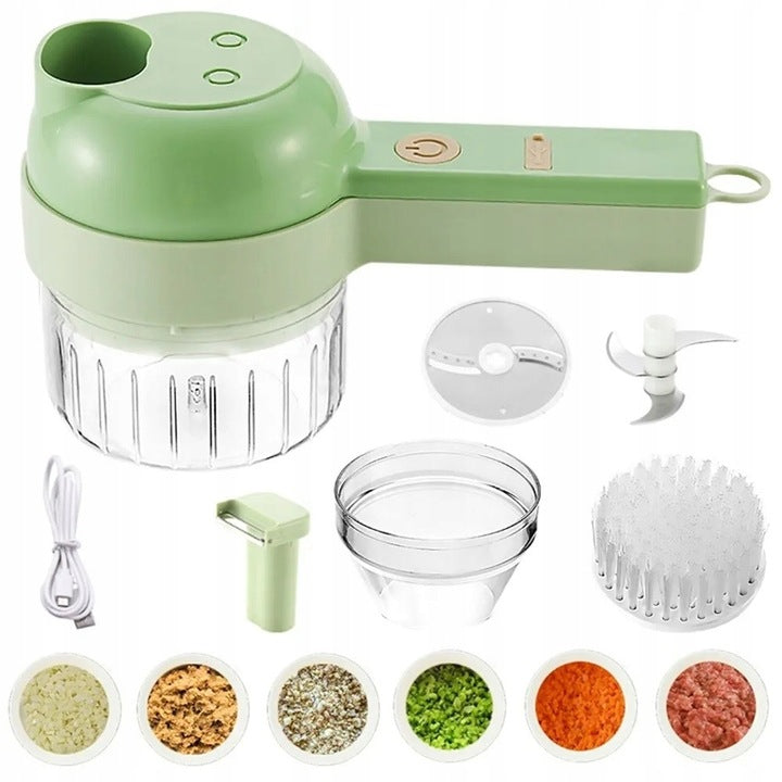 ELECTRIC SHREDDER FRUIT VEGETABLE SLICER MULTIFUNCTIONAL GRATER