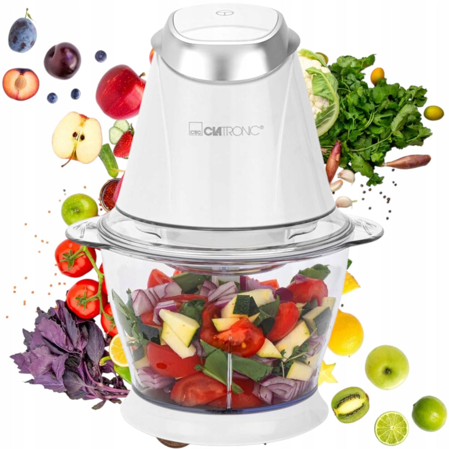 ELECTRIC SHREDDER KITCHEN MALAXER ONION CHOPPER VEGETABLES ICE Packaging status original
