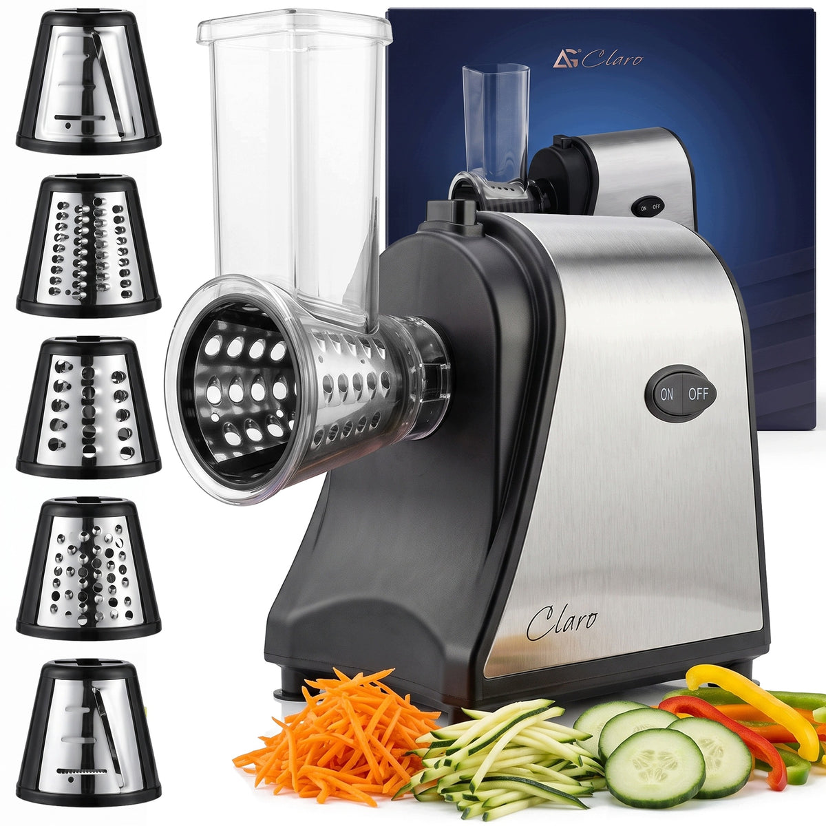 ELECTRIC SHREDDER POTATO VEGETABLE SHREDDER FRUIT CHEESE 350W