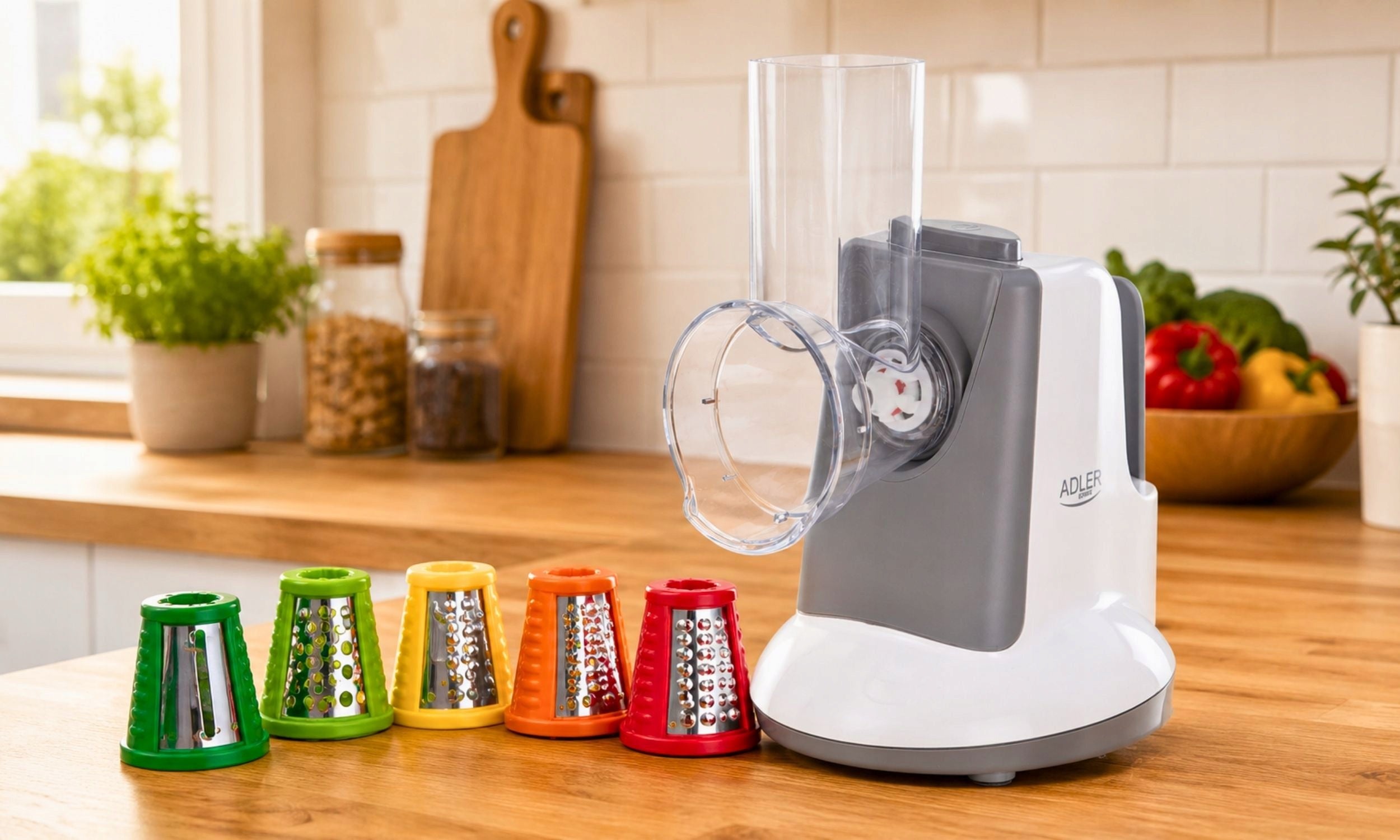 ELECTRIC SHREDDER VEGETABLE SHREDDER POTATOES CABBAGE 150 IN Packaging status original