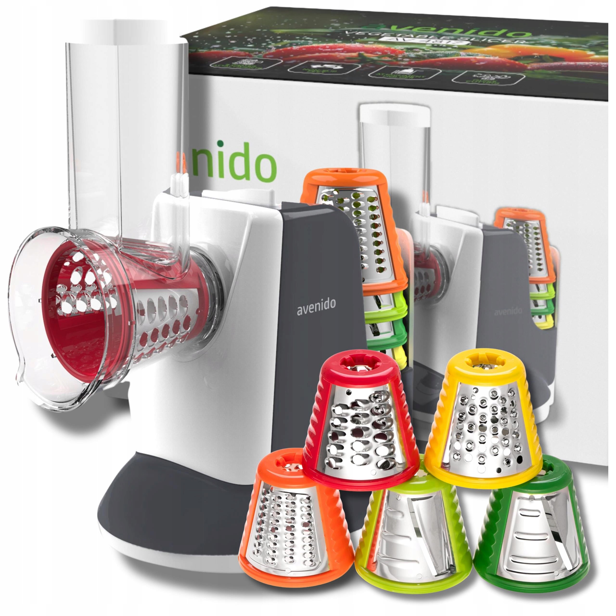 ELECTRIC SHREDDER for Vegetables Cabbage Cheese Shredder 5 Tarek 150W