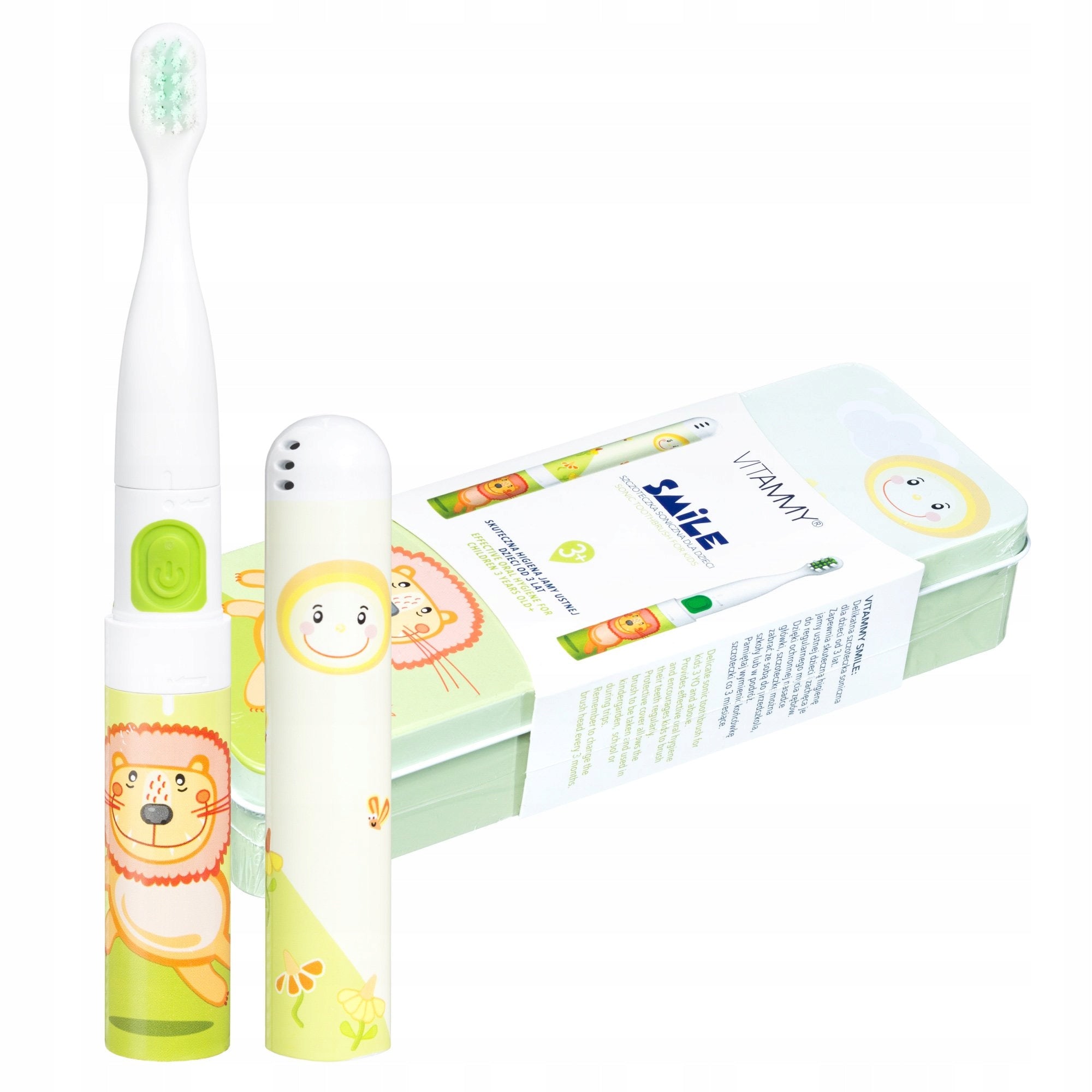 ELECTRIC SONIC TOOTHBRUSH FOR CHILDREN 3+ VITAMMY SMILE +ETUI