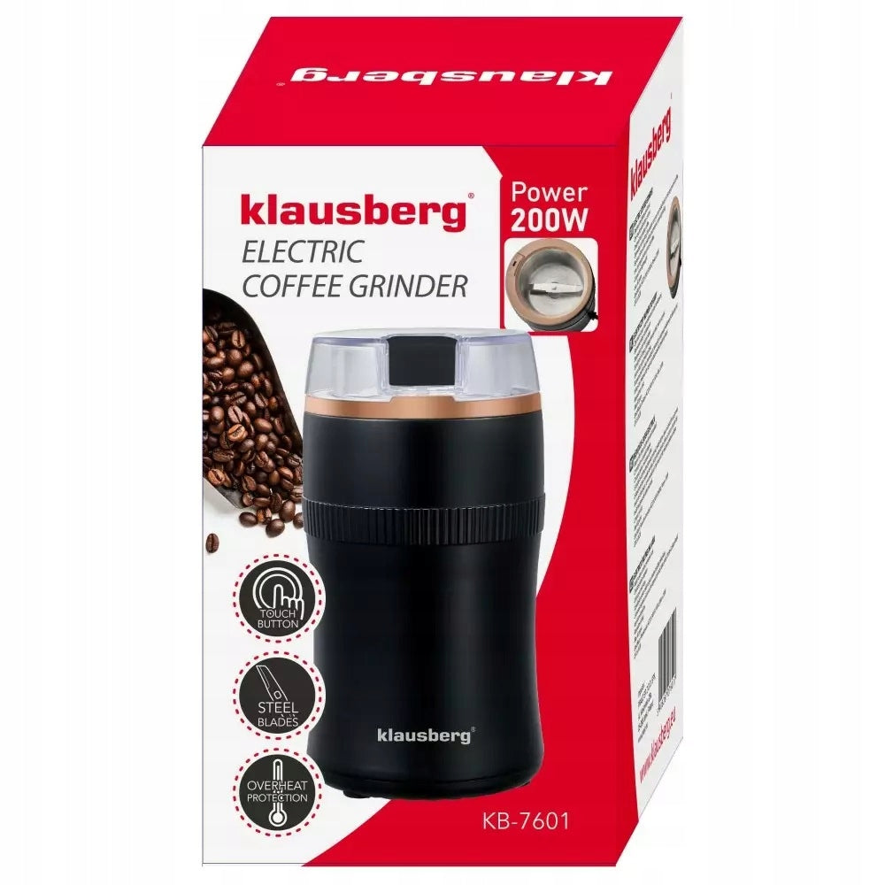 ELECTRIC SPICE COFFEE GRINDER 200W Brand Klausberg