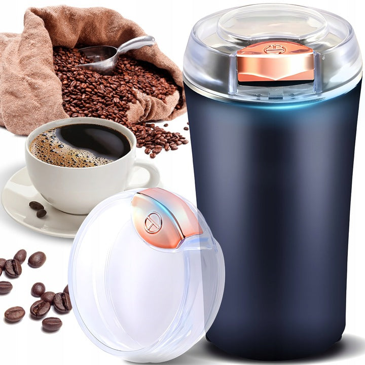 ELECTRIC SPICE NUT COFFEE GRINDER 300IN 3IN1 STRONG NAVY BLUE