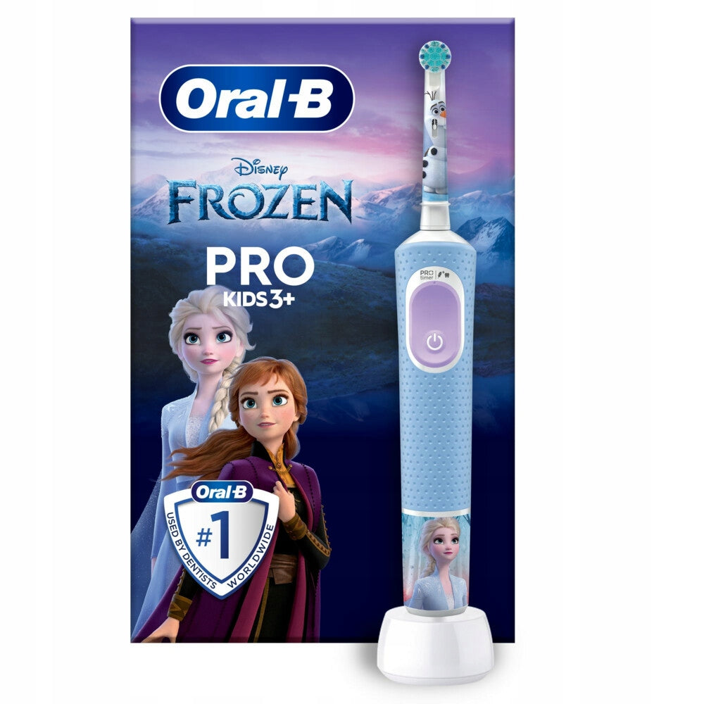 ELECTRIC TOOTHBRUSH ORAL-B KIDS D103 PRO FROZEN + ACCESSORIES Manufacturer code Kids 3+ 4 colors