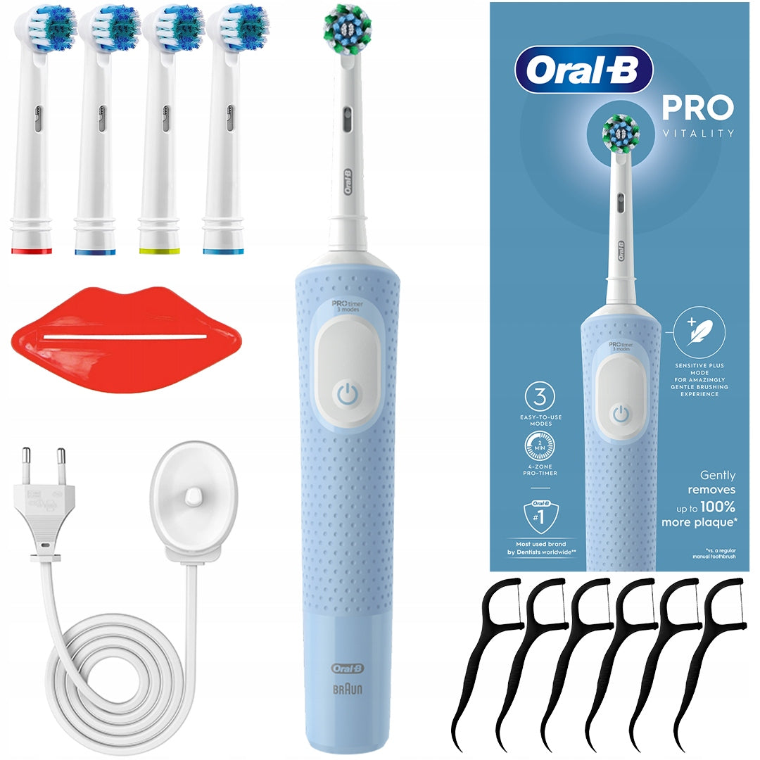 ELECTRIC TOOTHBRUSH ORAL-B VITALITY PRO D103 BLUE ADDITIVES