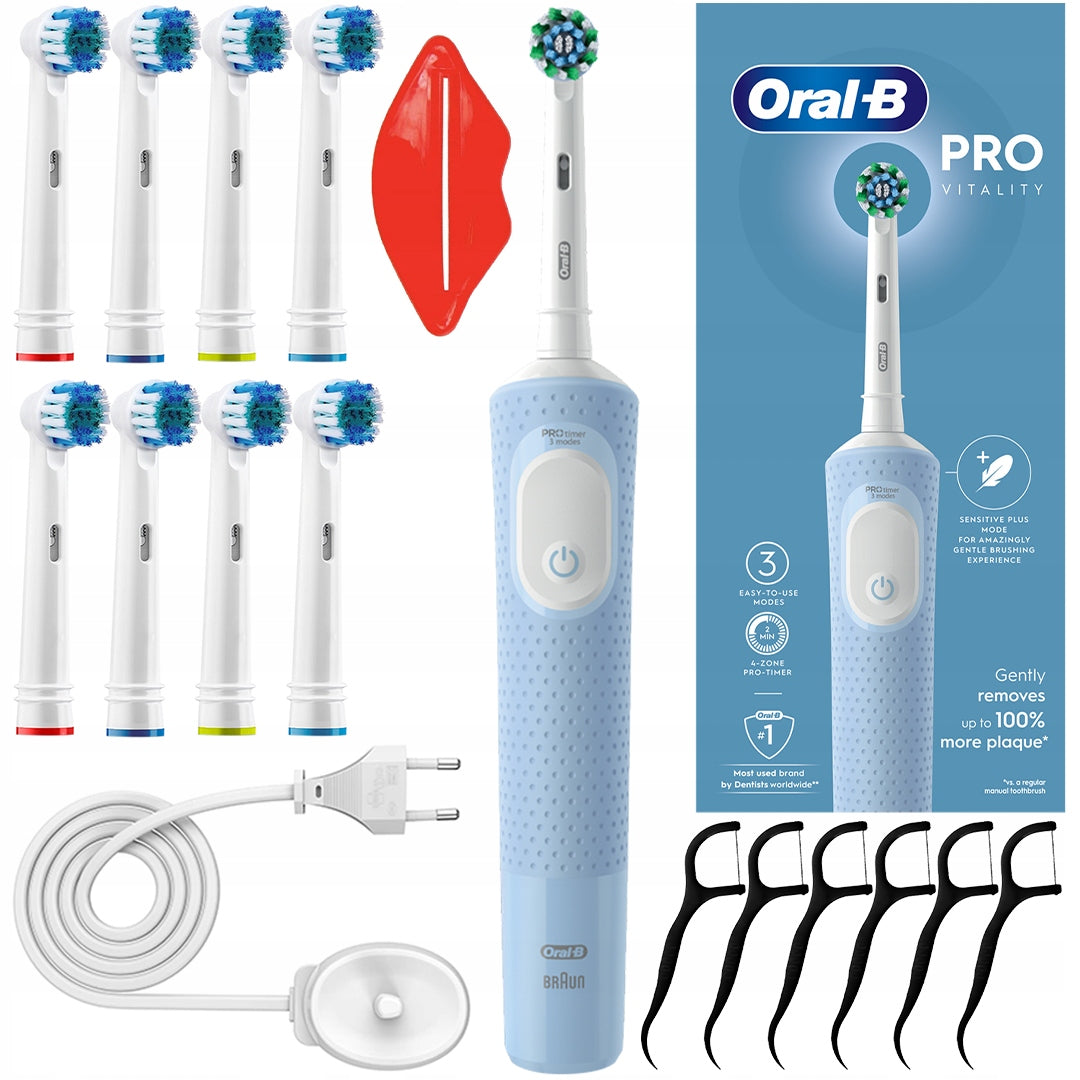 ELECTRIC TOOTHBRUSH ORAL-B VITALITY PRO D103 BLUE SET Manufacturer code Niebieska szczoteczka