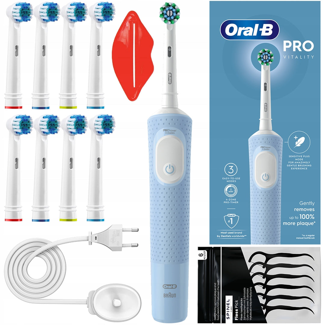 ELECTRIC TOOTHBRUSH ORAL-B VITALITY PRO D103 BLUE SET