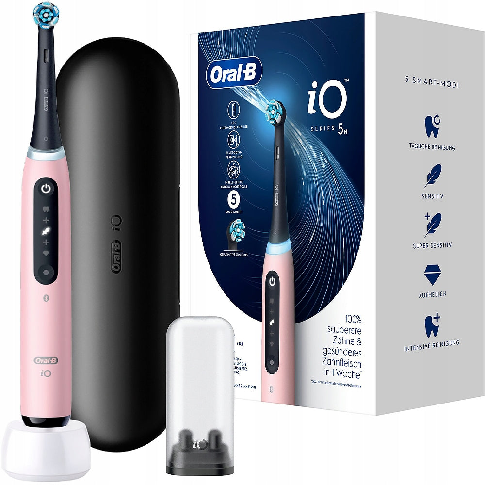ELECTRIC TOOTHBRUSH ORAL-B iO SERIES 5 BLUSH PINK WITH CASE