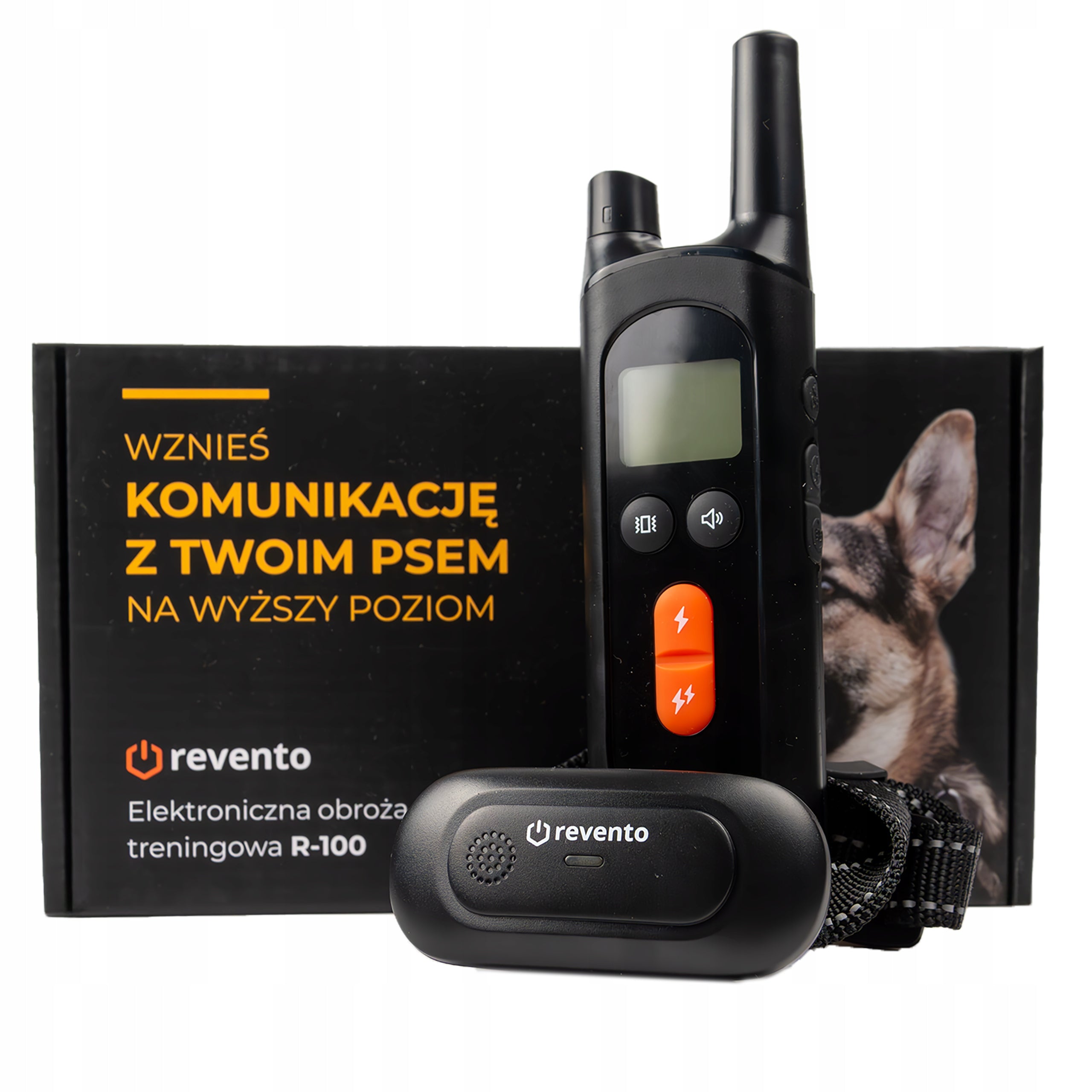 ELECTRIC TRAINING DOG COLLAR FOR TRAINING EFFECTIVE + REMOTE CONTROL Packaging status original