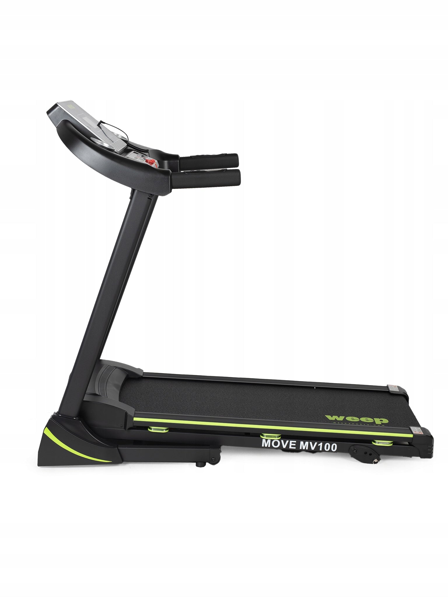 ELECTRIC TREADMILL FOLDING WEEP MOVE STRONG 3 DEGREES INCLINE. 16km/h 120kg Manufacturer code Bieżnia Elektryczna Weep Move z Amortyzacją