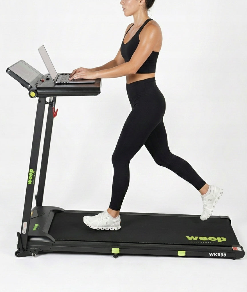 ELECTRIC TREADMILL FOLDING WEEP WORK 2 DEGREES INCLINE. FOR LAPTOP 12km/h Packaging status original
