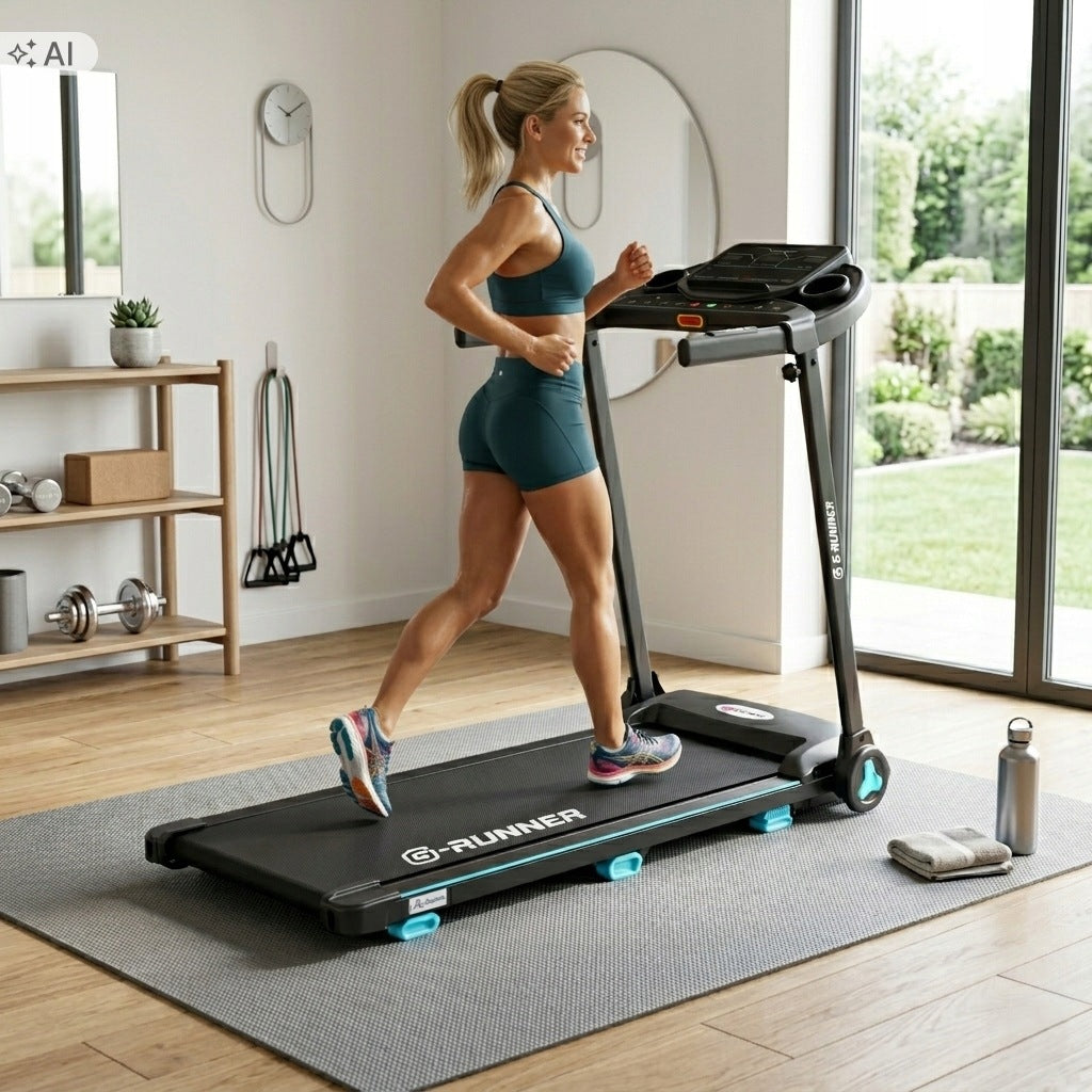 ELECTRIC TREADMILL G-RUNNER 410 Classic FOLDING SPEAKERS ELEVATION 14km/h Manufacturer code 5903816902634