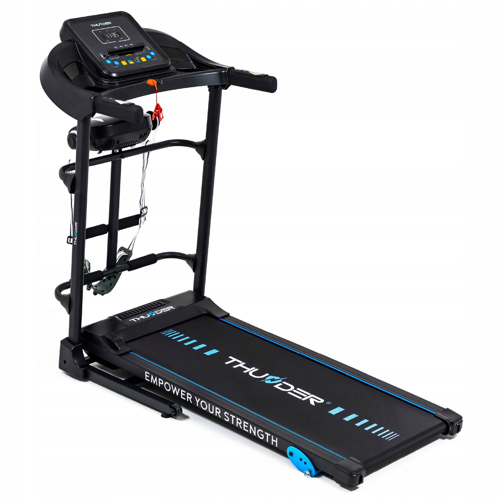 ELECTRIC TREADMILL G8000-D MASSAGER ANGLE OF INCLINATION FOLDING WITH SHOCK ABSORPTION
