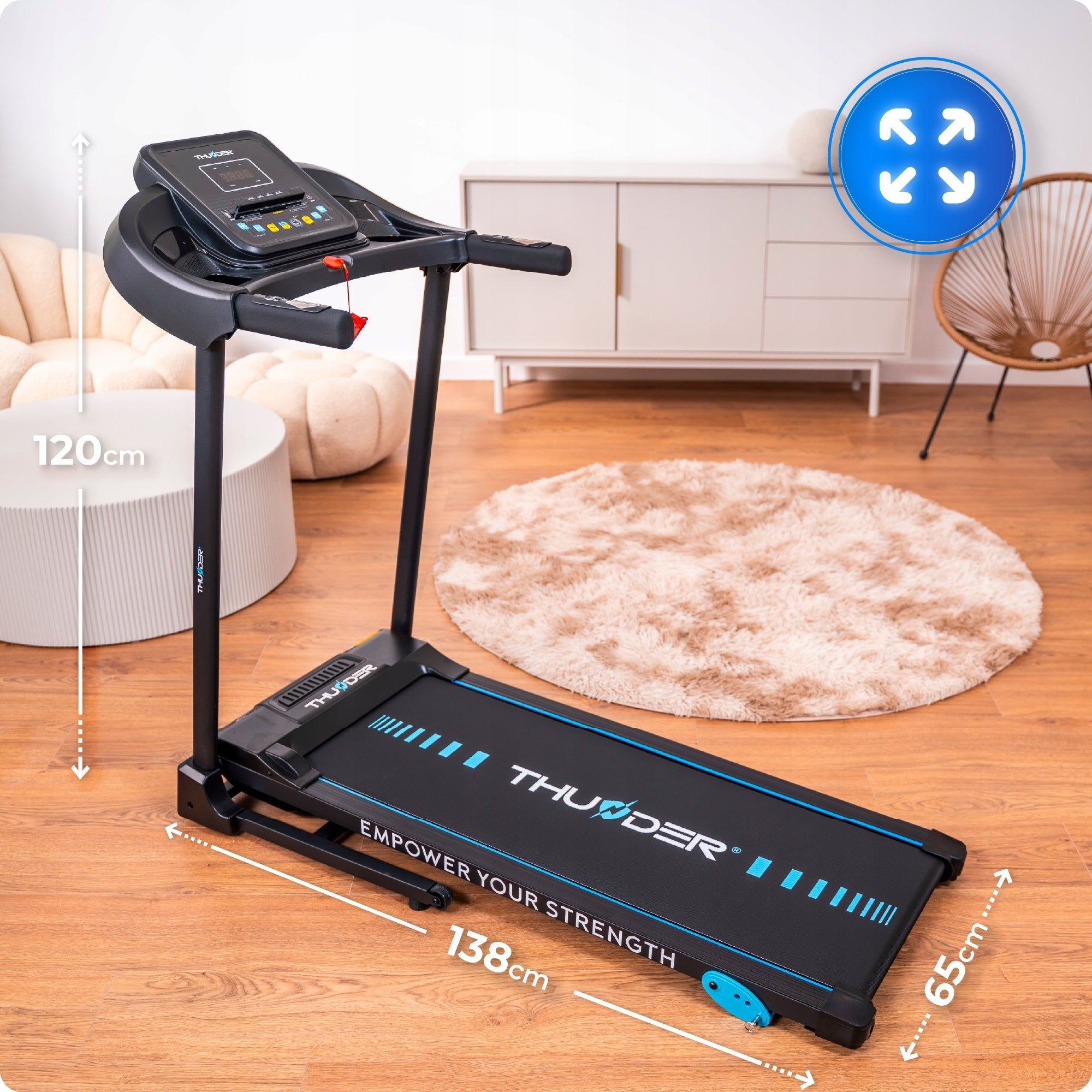 ELECTRIC TREADMILL G8000 HOME TILT ADJUSTMENT FOLDING SHOCK ABSORPTION Packaging status original