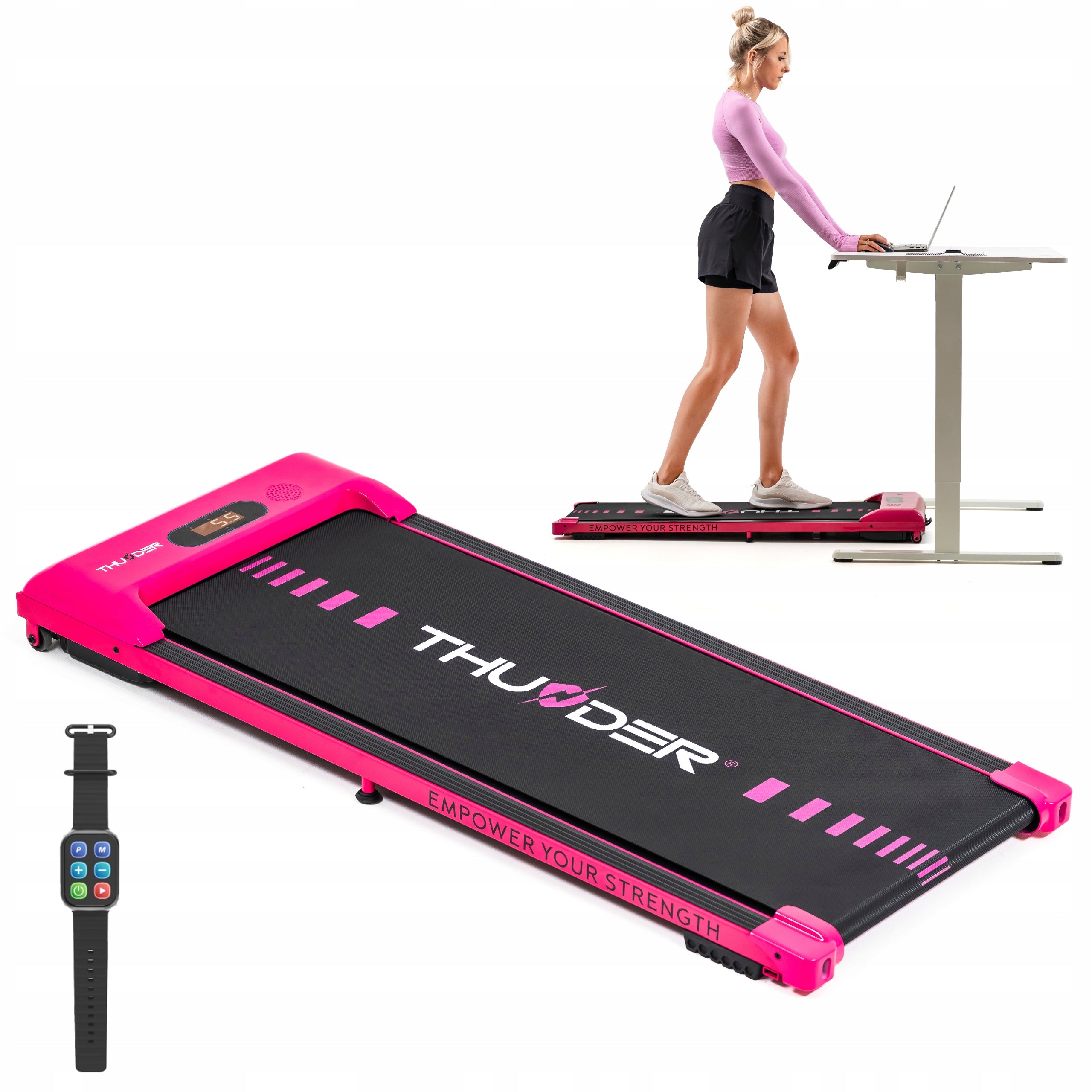 ELECTRIC TREADMILL WALKINGPAD UNDER DESK 0.8-6km THUNDER IDEA HOME PRO