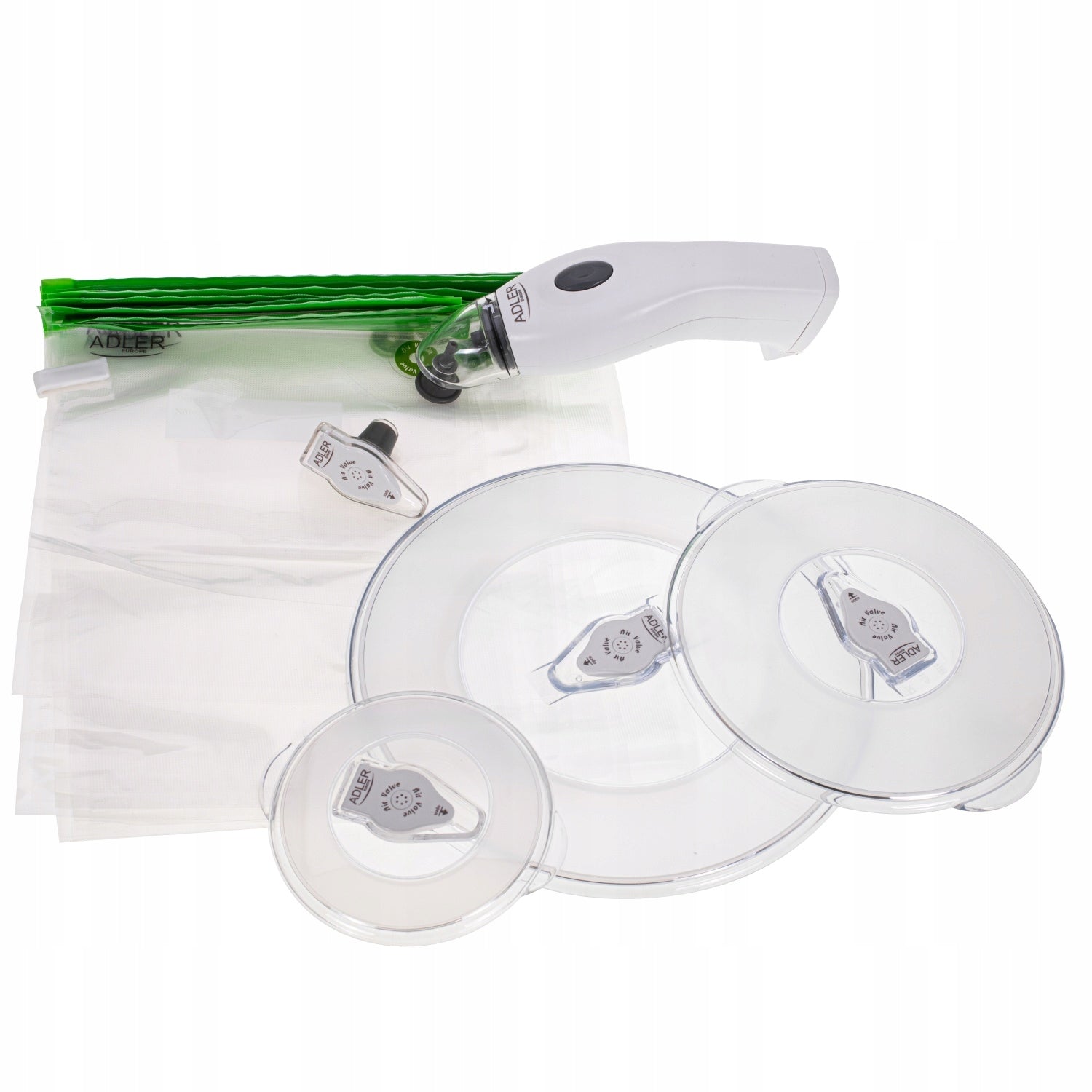 ELECTRIC VACUUM PACKAGING PUMP PLUS PACKAGING KIT ADLER Brand ADLER
