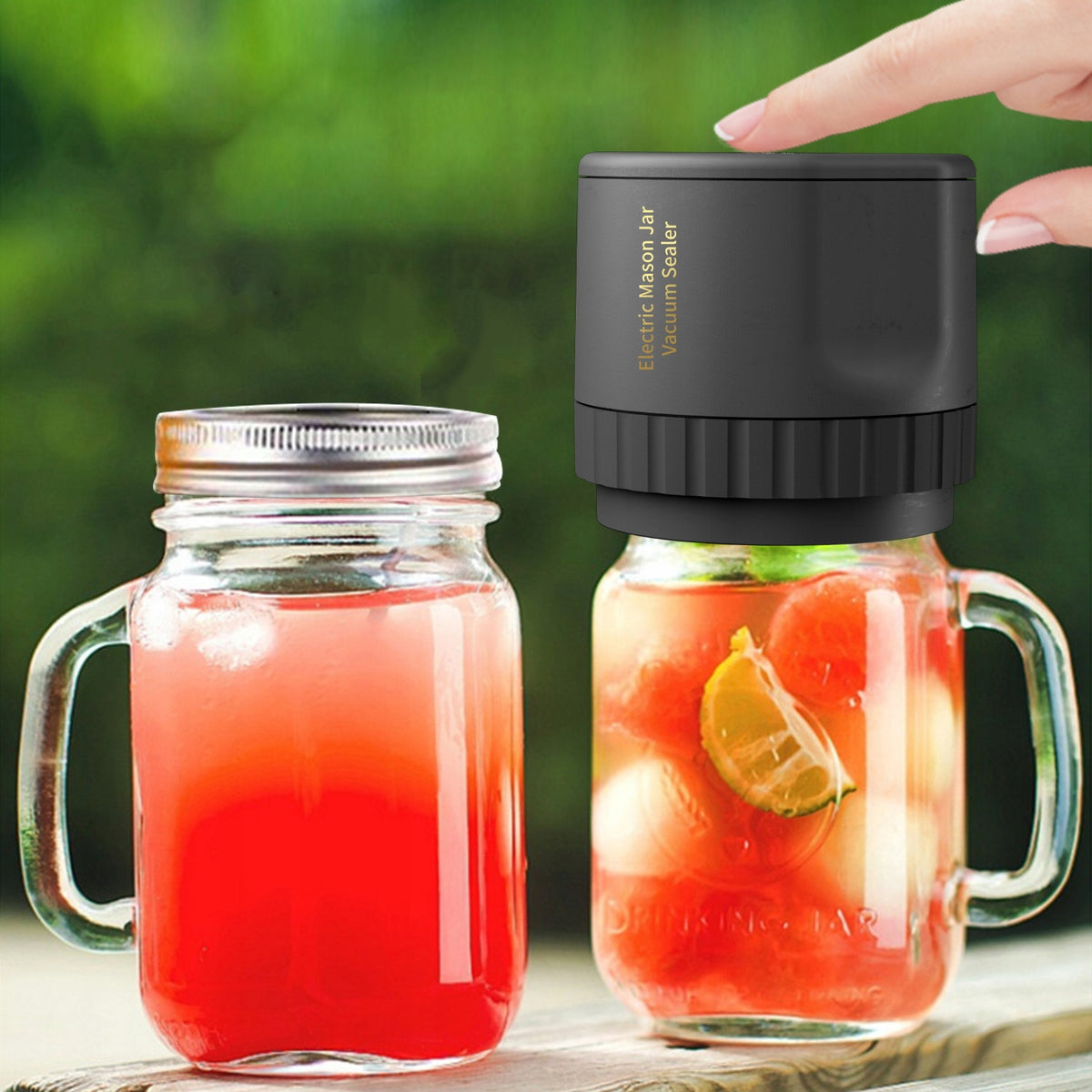 ELECTRIC VACUUM SEALER FOR MASON JARS WITH OPENER FUNCTION Packaging status original