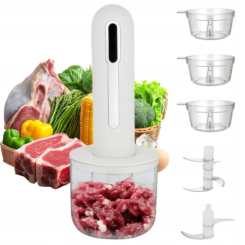 ELECTRIC VEGETABLE AND MEAT SHREDDER 30W MALAKSER SLICER