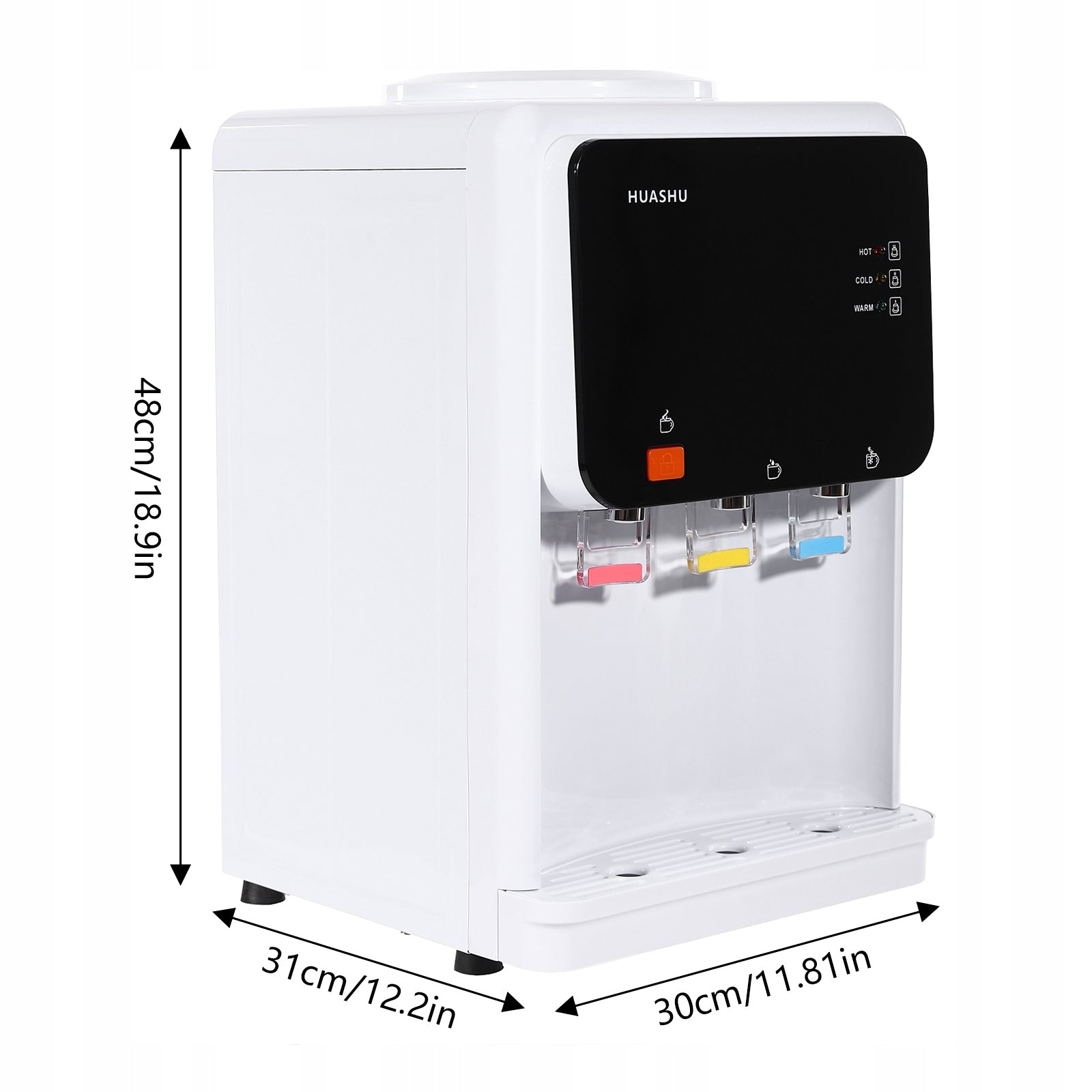 ELECTRIC WATER DISPENSER ELECTRIC HOT AND COLD WATER DISPENSER FOR THE DESK Brand no brand
