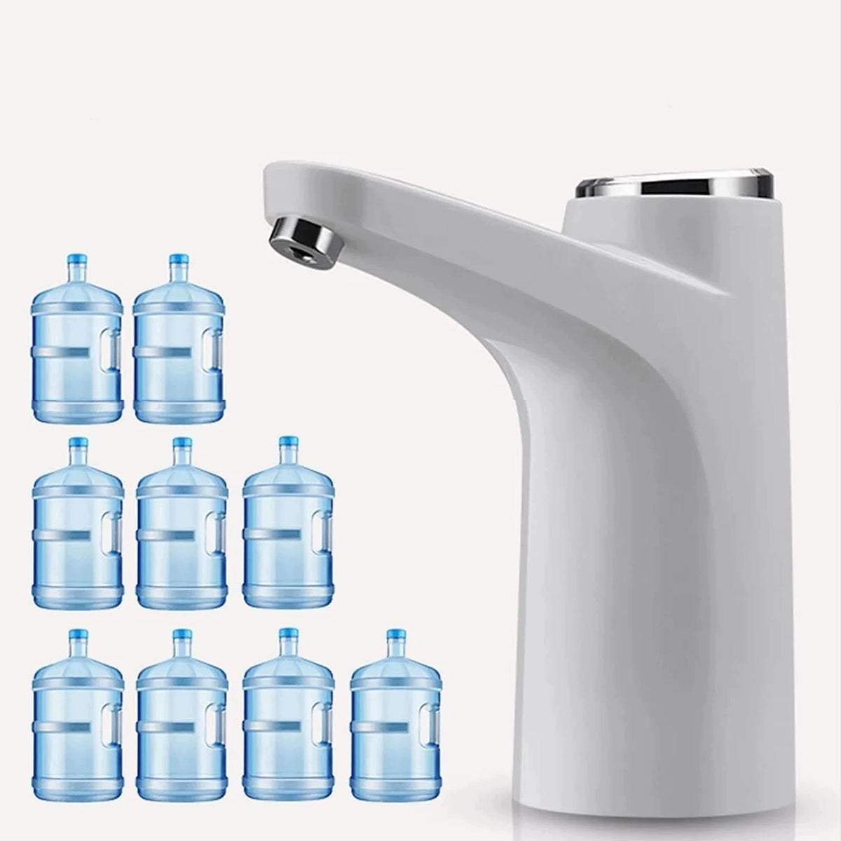 ELECTRIC WATER PUMP USB SILENT ABS BOTTLE DISPENSER Brand no brand