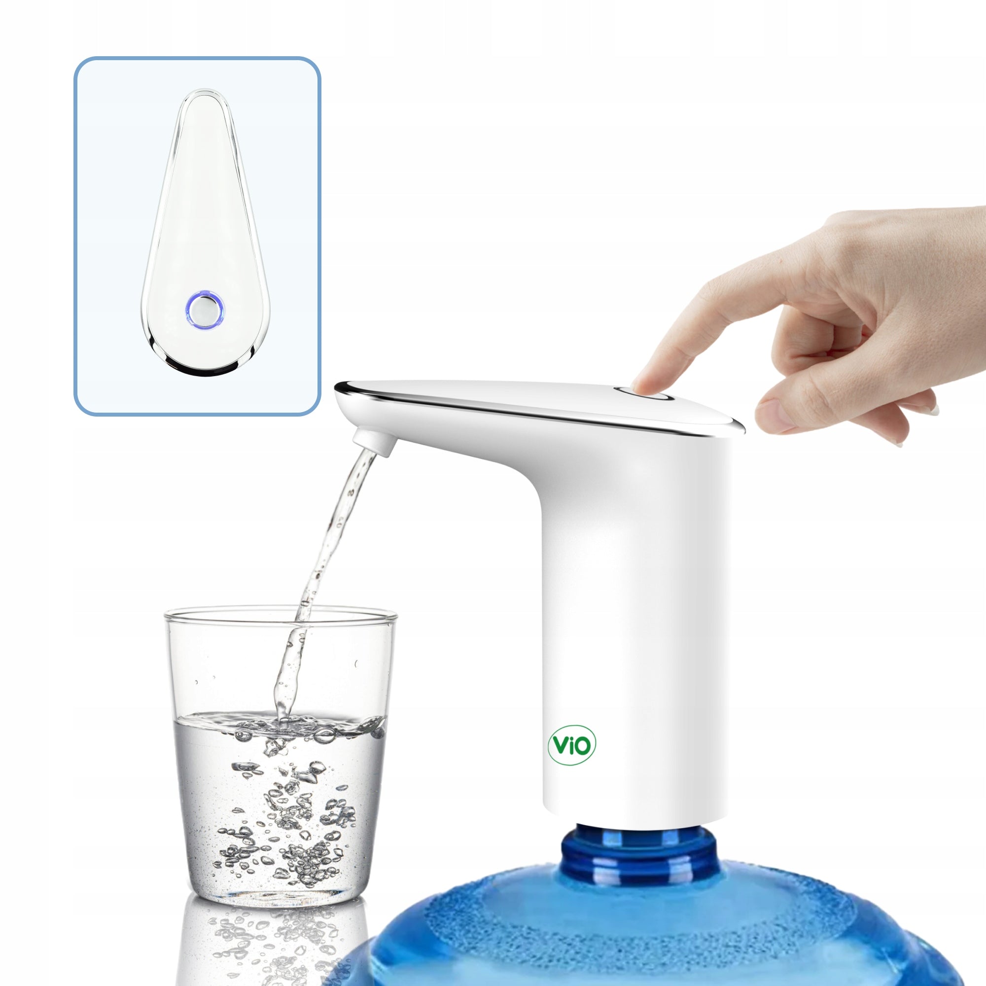 ELECTRIC WATER PUMP ViO E11 WHITE – WIRELESS WATER DISPENSER