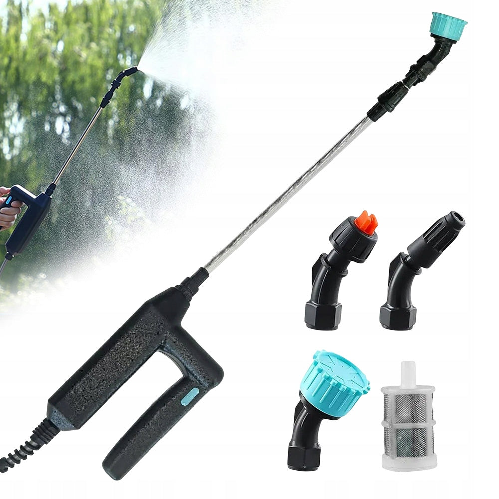 ELECTRIC WATERING SPRAY GUN 7.4V HOSE 5M LANCE FOR GARDEN Brand no brand