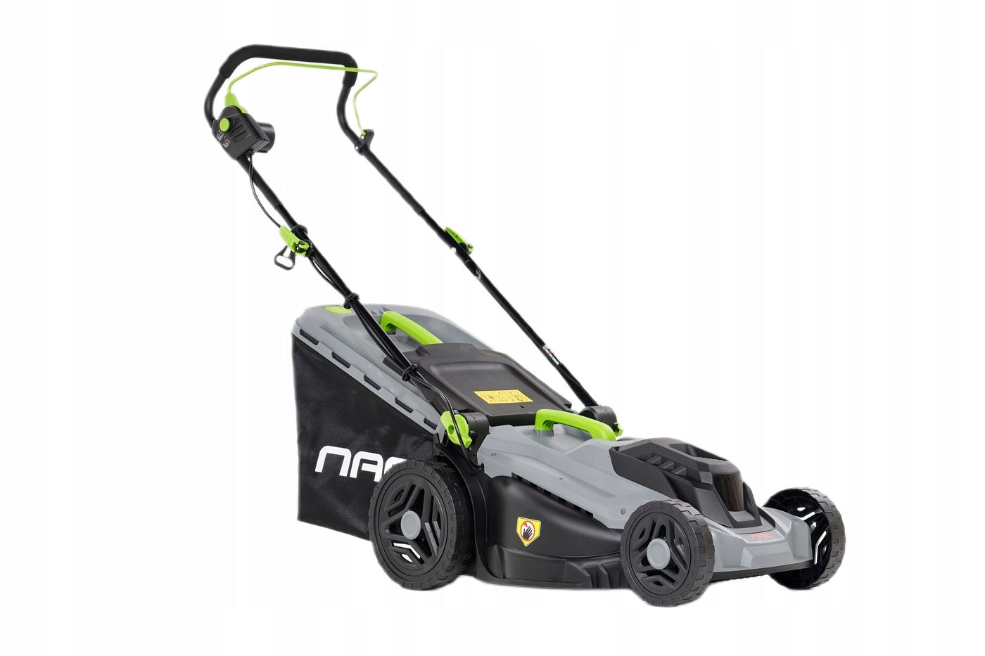 ELECTRIC mower NAC 1800 W 43 cm CENTRAL Height adjustment BASKET 52l 2in1