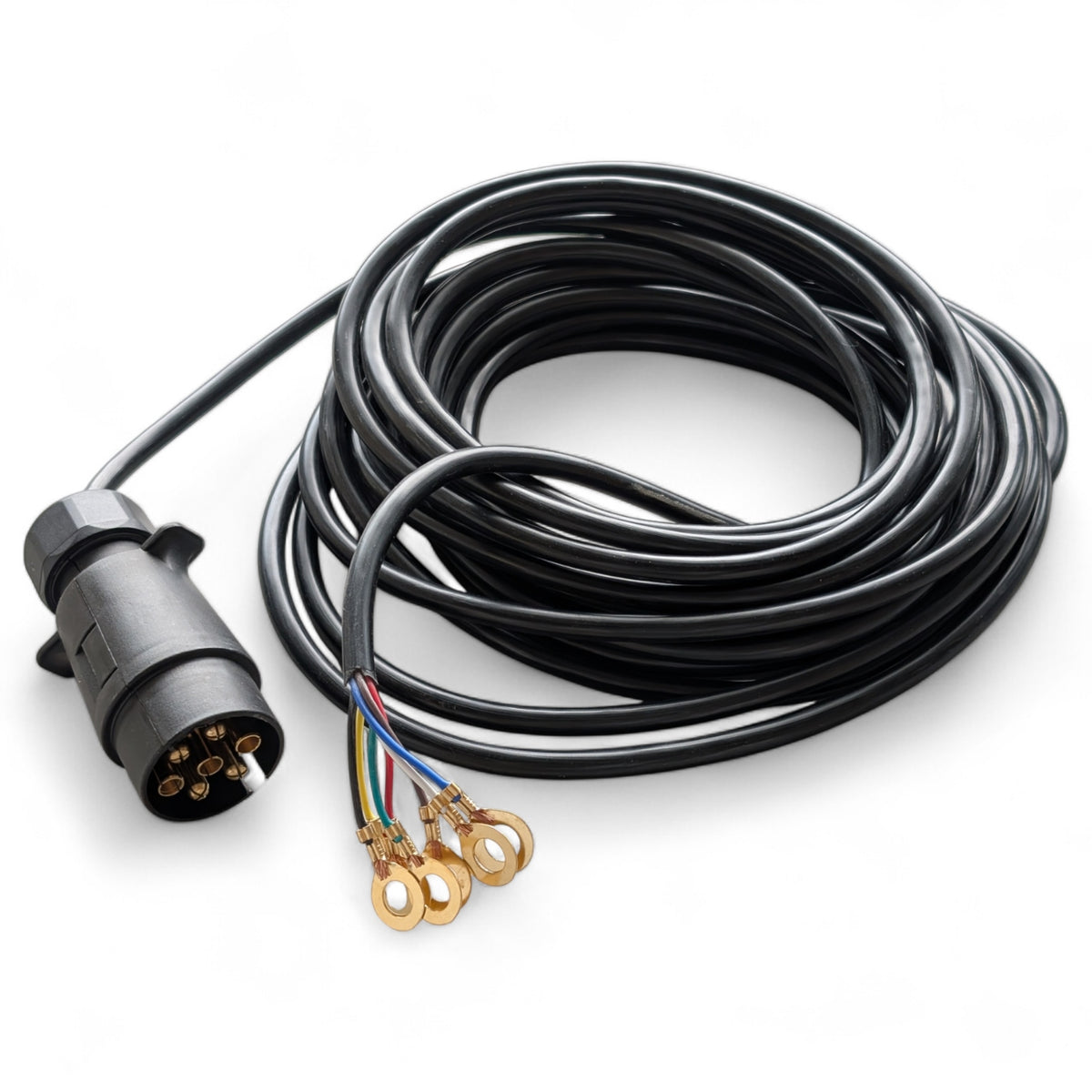 ELECTRICAL HARNESS trailer HAK trailer plug 7pin 7m SET