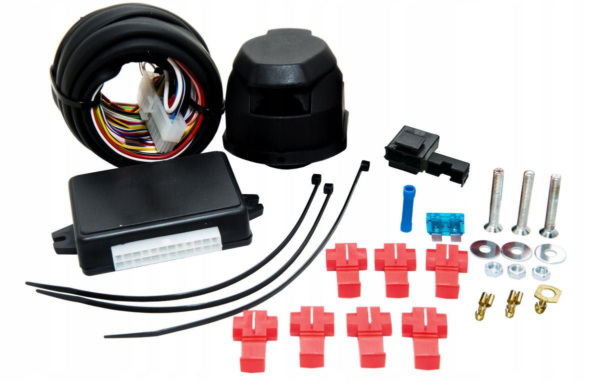 ELECTRICAL INSTALLATION OF HOOK WITH 13 PIN MODULE WITH UNIKIT 3G PROTEC BEAM
