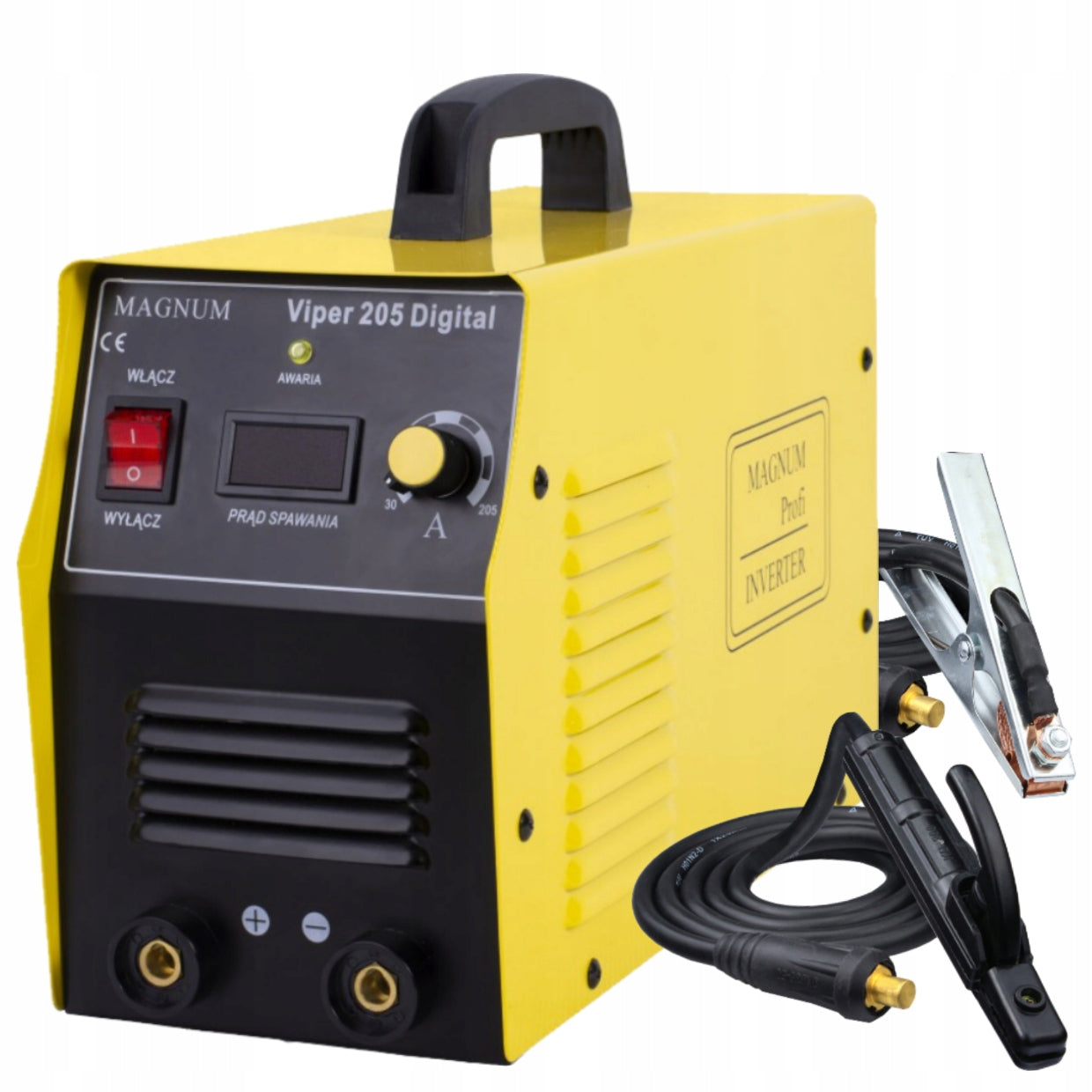 ELECTRODE INVERTER WELDING MACHINE 200A 230V MMA VIPER 205D MAGNUM