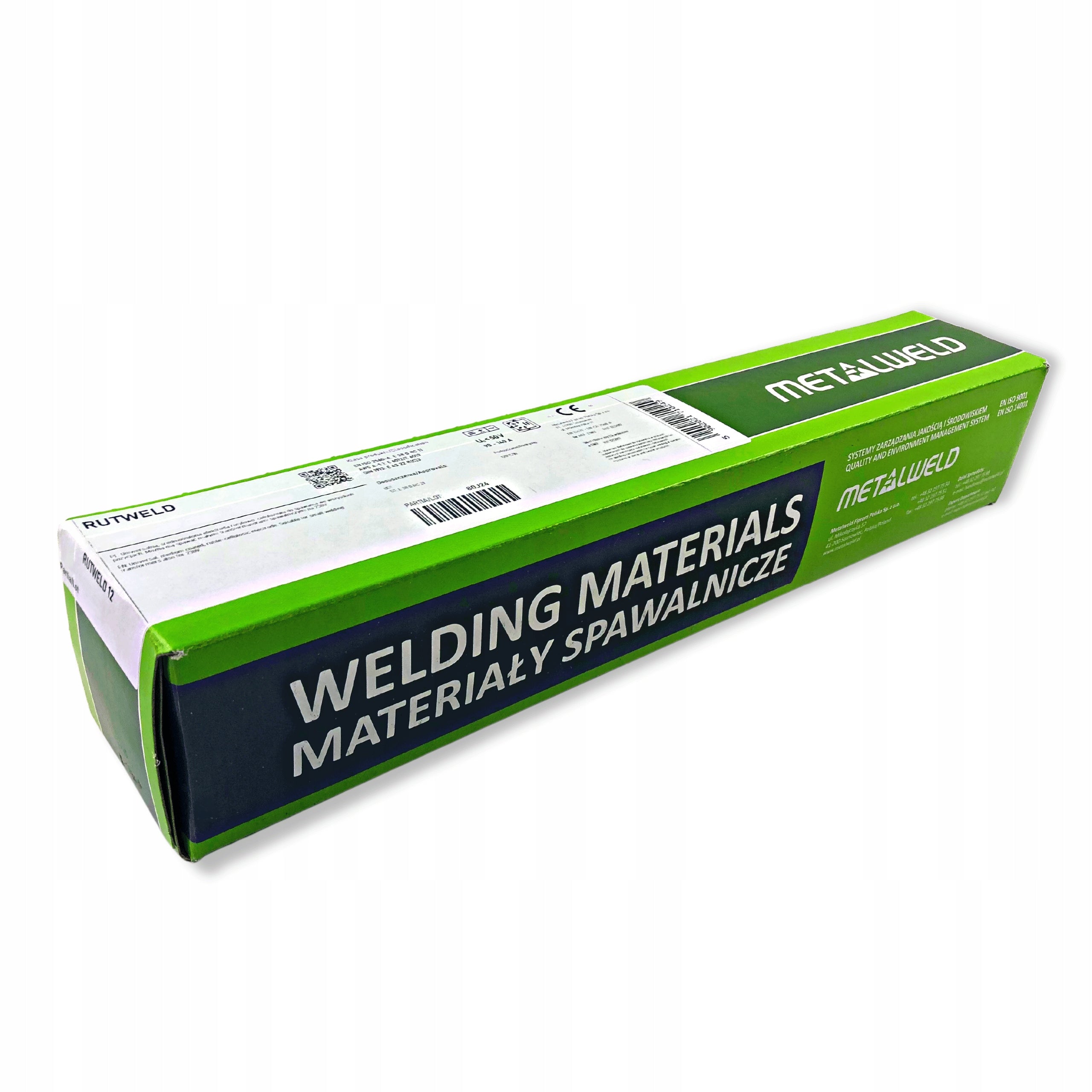 ELECTRODE RUTWELD 12 FI 3.2X350MM 1kg Manufacturer code 05K030