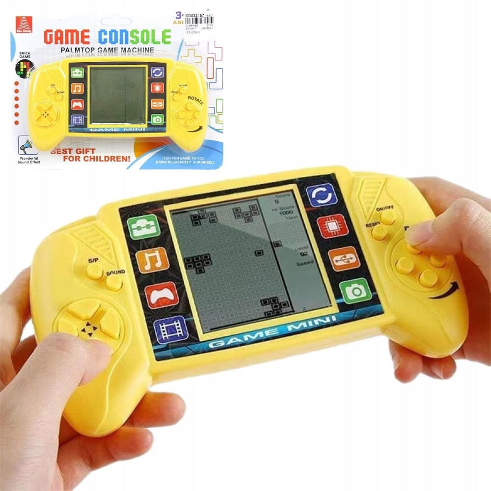 ELECTRONIC ARCADE GAME CONSOLE TETRIS Kid's age 3+ years