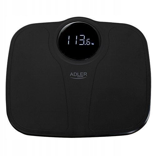 ELECTRONIC BATHROOM SCALE LED Display 180KG BLACK