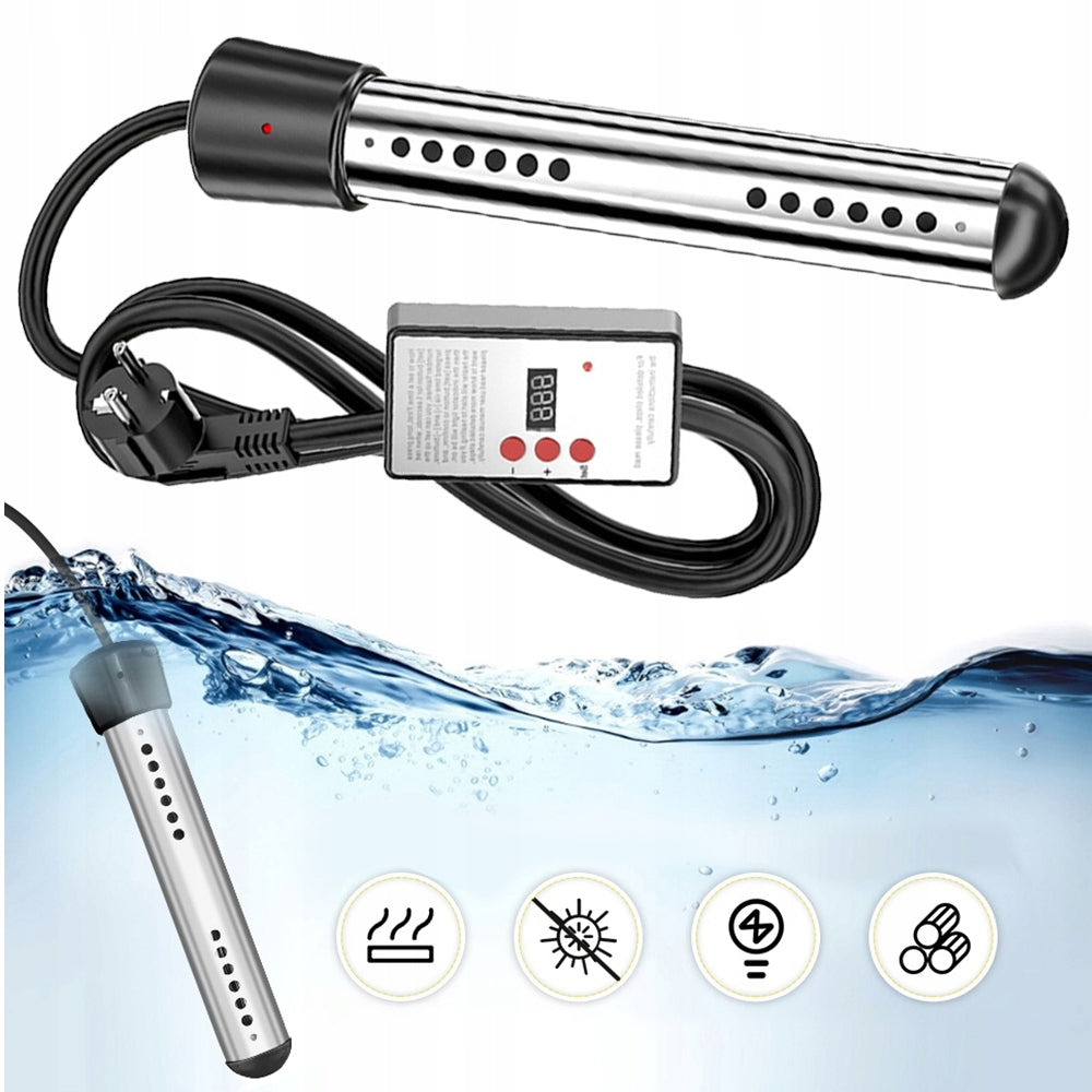 ELECTRONIC HEATER POOL WATER HEATER 3000W 230V + TIMER