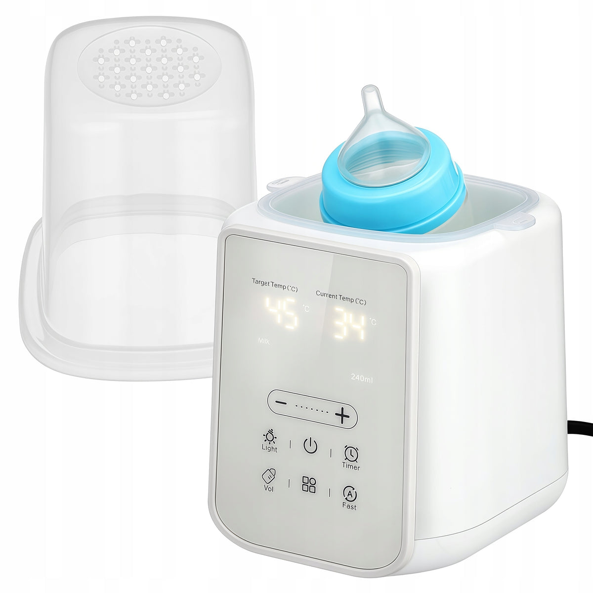 ELECTRONIC MILK HEATER STERILIZER TOUCH PANEL 6in1 Packaging status original