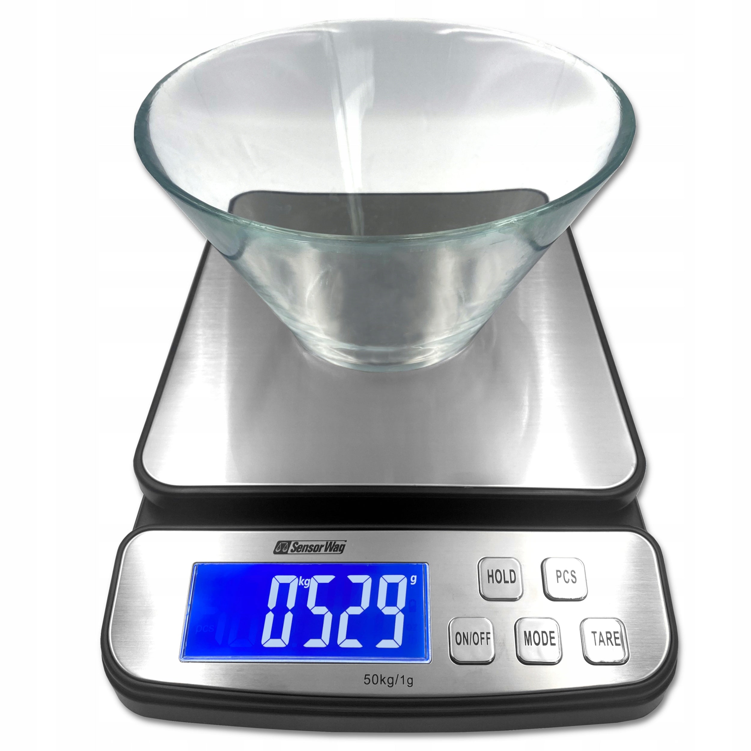 ELECTRONIC SCALE COUNTING PIECES COMPACT 50KG UNIVERSAL KITCHEN Power supply batteries