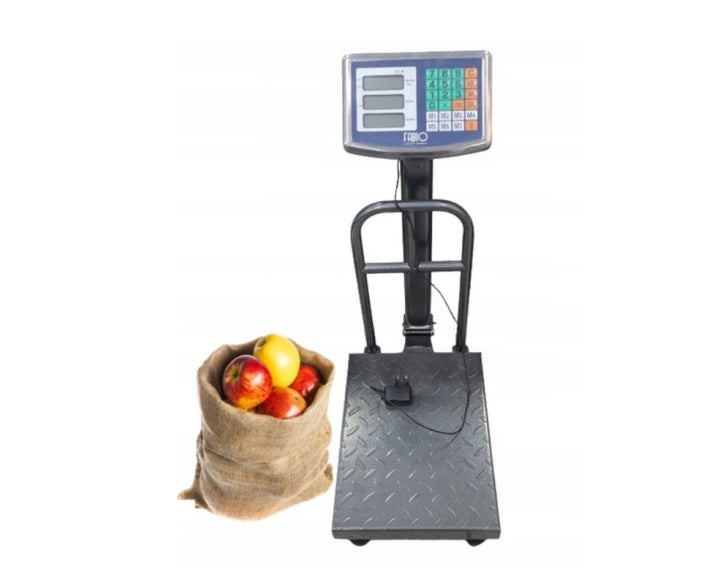 ELECTRONIC SCALE WAREHOUSE PLATFORM BATTERY LCD 150KG Brand POKKA
