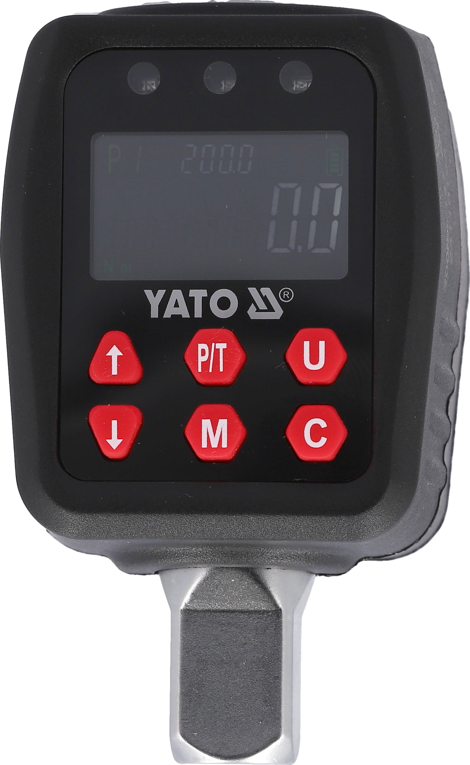 ELECTRONIC TORQUE ADAPTER 1/2" 10-200NM LCD DISPLAY YATO Manufacturer code YT-07535