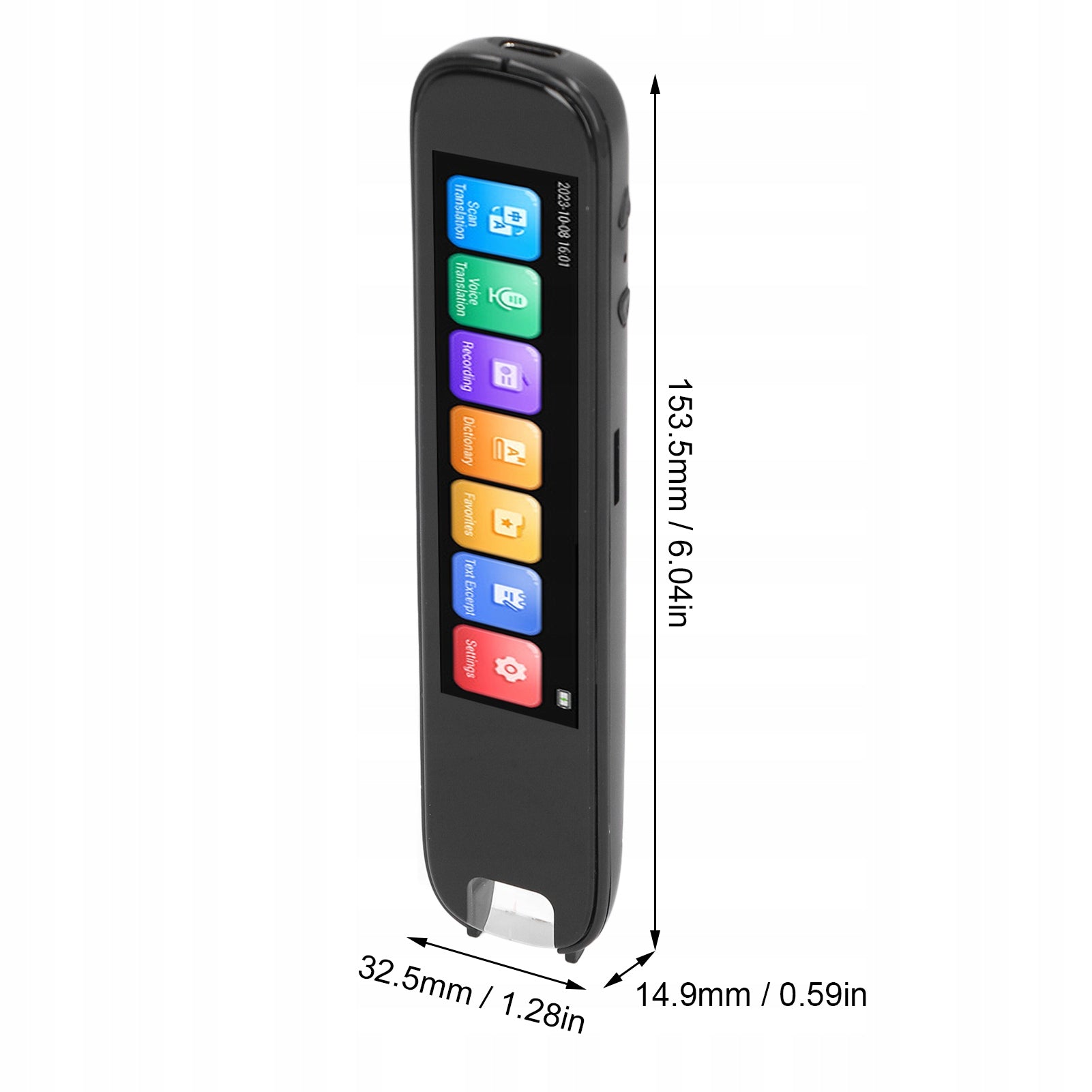 ELECTRONIC TRANSLATOR 112 LANGUAGES TEXT AND SPEECH TRANSLATOR PEN Packaging status original
