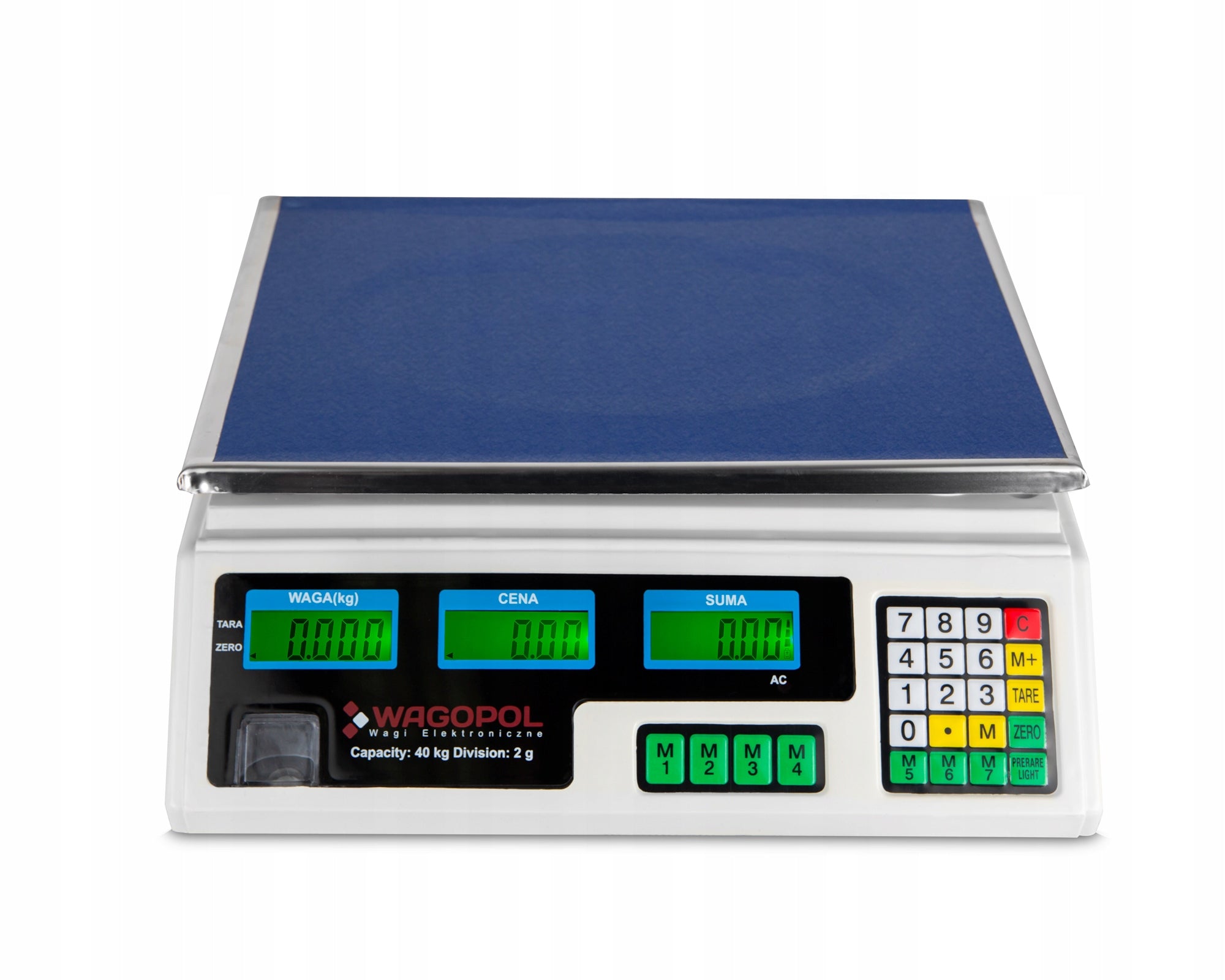 ELECTRONIC WEIGHT 40KG / 2g SHOP CALCULATION Manufacturer code NWW - 201