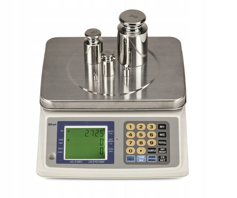 ELECTRONIC WEIGHT COUNTING PIECES 30kg/1g PREMIUM Scale type store