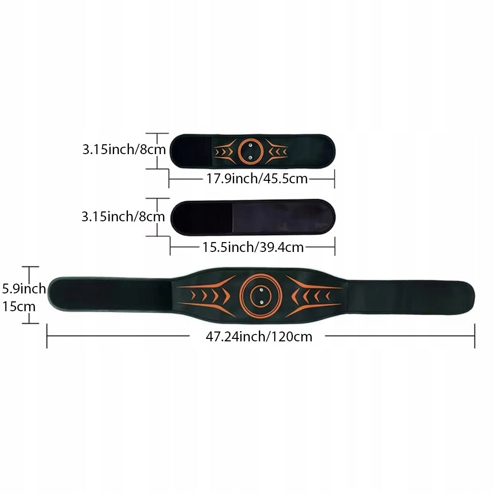 ELECTROSTIMULATOR EMS ABDOMINAL MUSCLE BELT 8 MODES SLIMMING Size universal