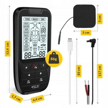 ELECTROSTIMULATOR MUSCLE MASSAGE STIMULATION ELECTROTHERAPY TENS EMS LITE EAN (GTIN) 5907283788647
